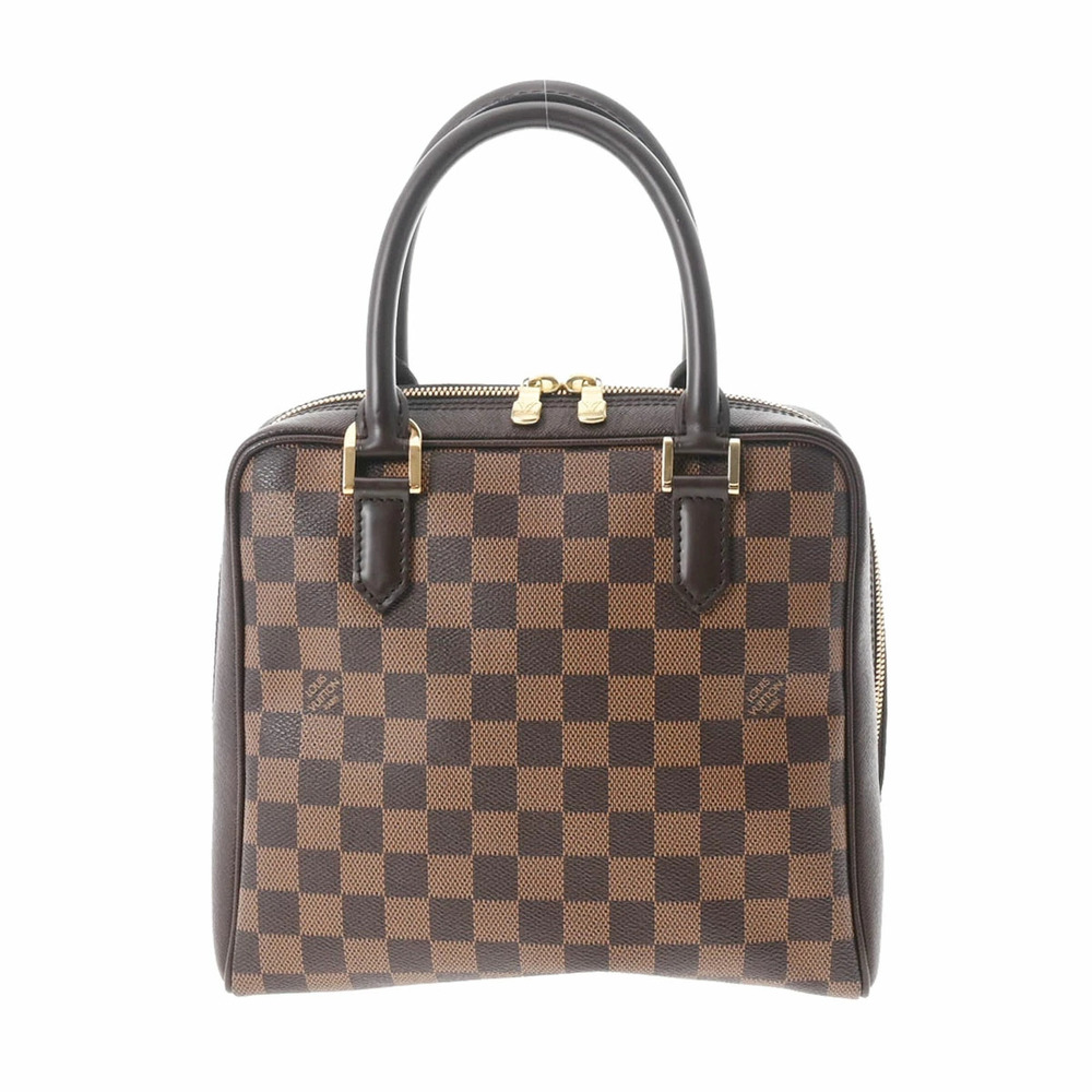 LOUIS VUITTON Damier Brera Brown Canvas Handbag